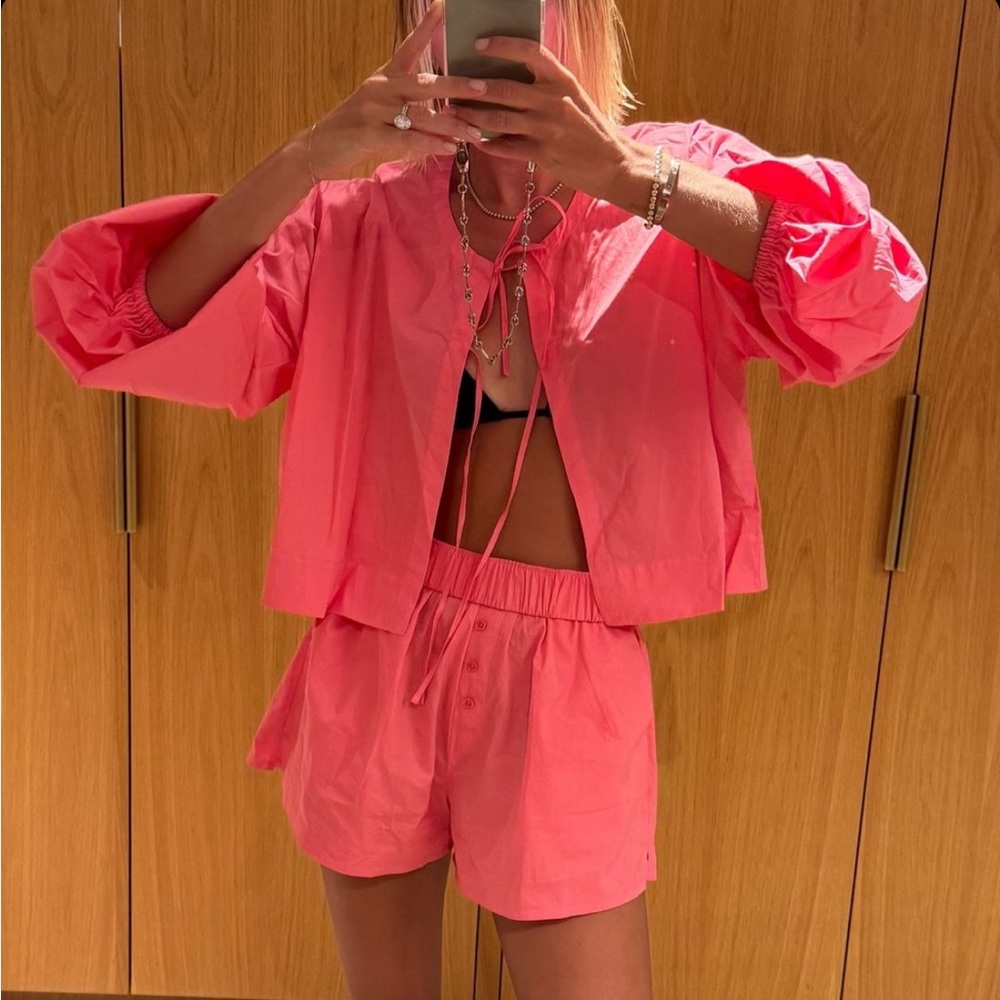 Daily Drills Poplin Tie Top